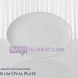 restaurant porcelain- oval plate restaurant porcelain- oval plate